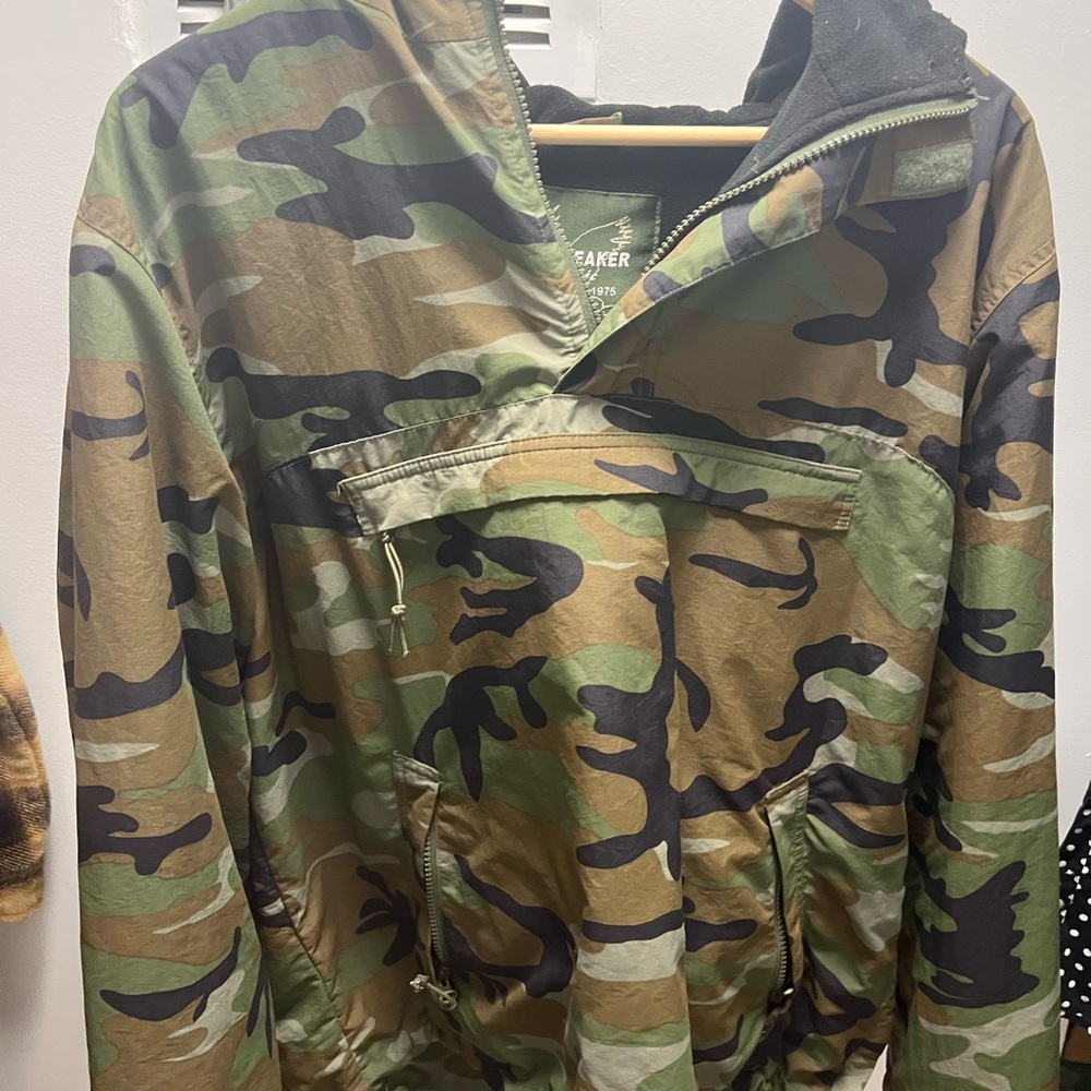 Army Surplus Camo Hoodie